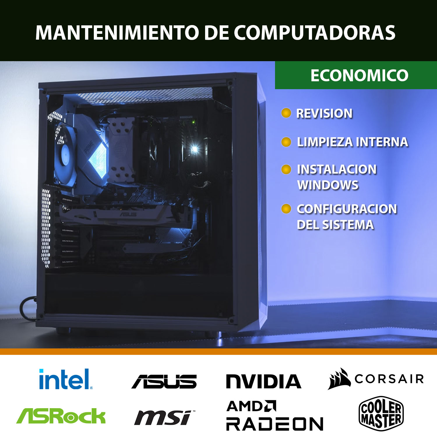 MANTENIMIENTO DE COMPUTADORAS - ECONOMICO-image