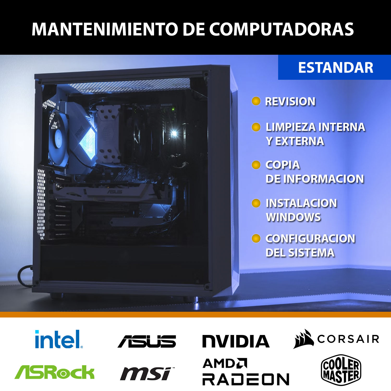 MANTENIMIENTO DE COMPUTADORAS  - ESTANDAR-image