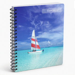 Cuaderno Rayado - Paisaje - 50 Hojas - A5 - Espiralado